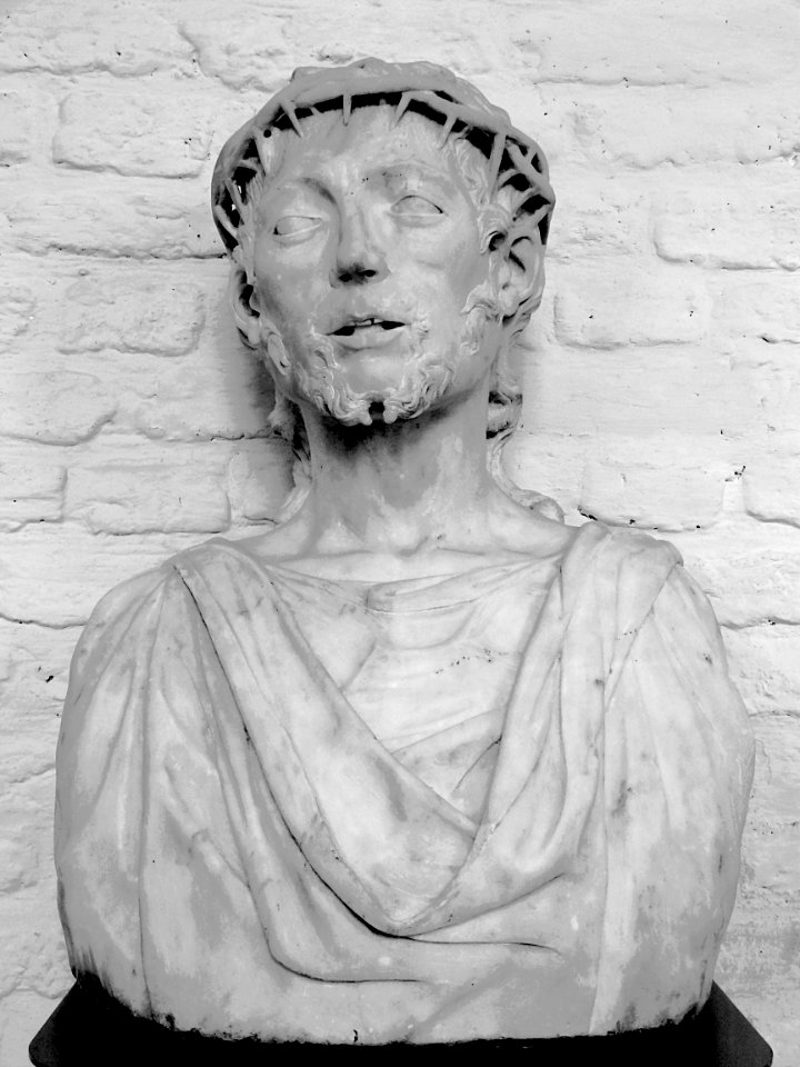 "Christ couronné d'épines". Maître des madones de marbre, …