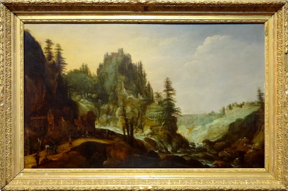 "Paysage de montagne", Tobias Verhaecht. Musée de la Chart…
