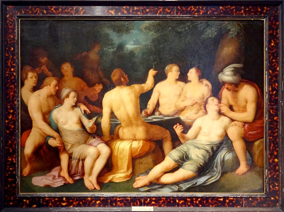 "La corruption du monde avant le Déluge", Cornelisz van Ha…