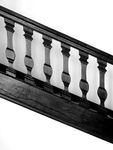 Un détail de l'escalier du musée de la Chartreuse, à Douai…