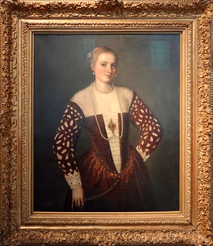 "Portrait de femme", Paolo Veronese, vers 1565. Musée de l…