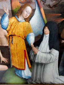 "Le Jugement dernier" (détail), attribué à Jean Bellegambe…