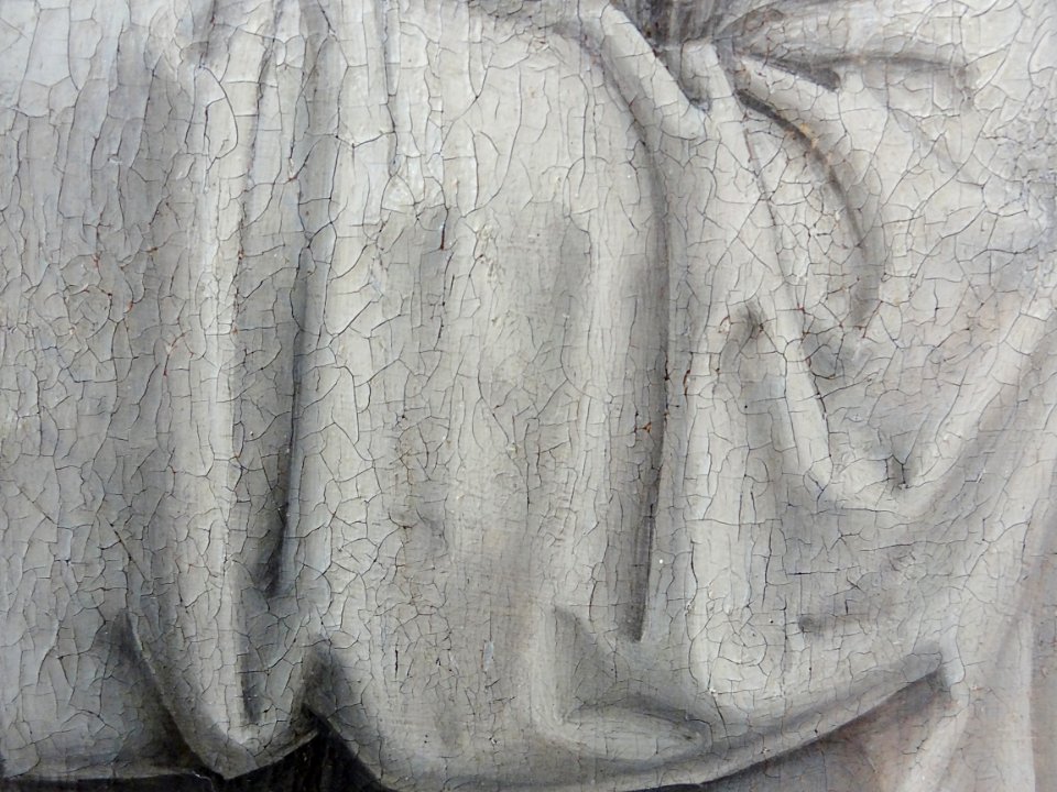 "La Vierge protectrice des Cisterciens" (détail), attribué…