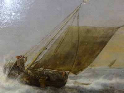 "Marine" (détail), Simon Jacobsz de Vlieger. Musée de la C…