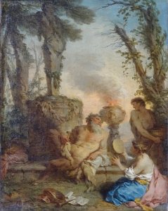 "Satyres et bacchantes", Pierre Subleyras. Musée de la Cha…
