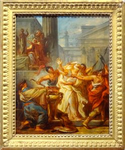 "La constance d'Elzear" (esquisse), Jean-Simon Berthélémy.…