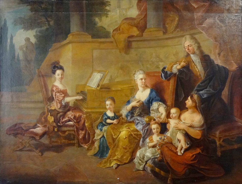 "La famille de Francqueville", François de Troy. Musée de …