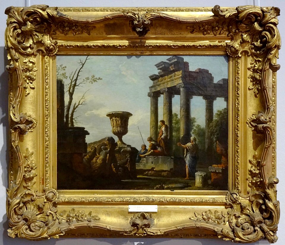 "Ruines d'architecture", Giovanni Paolo Panini. Musée de l…
