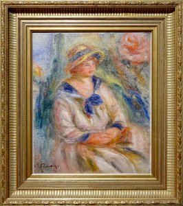 "Portrait de femme", Auguste Renoir. Musée de la Chartreus…