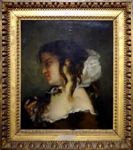 "La réflexion", Gustave Courbet. Musée de la Chartreuse, D…