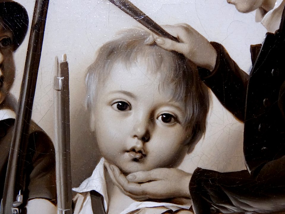 "Mes petits soldats" (détail), Louis-Léopold Boilly. Musée…