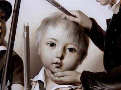 "Mes petits soldats" (détail), Louis-Léopold Boilly. Musée…
