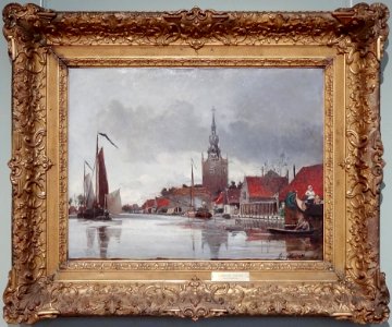 "Vue d'Overshie", Johan Barthold Jongkind. Musée de la Cha…