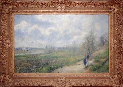 "La sente du Chou", Camille Pissarro. Musée de la Chartreu…