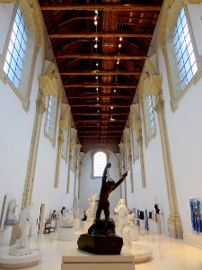 Une vue de l'ancienne chapelle du musée de la Chartreuse, …