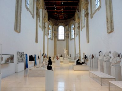 Une vue de l'ancienne chapelle du musée de la Chartreuse, …