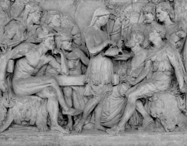 "La fondation de Marseille", Louis-Joseph Delétrez, 1865. …