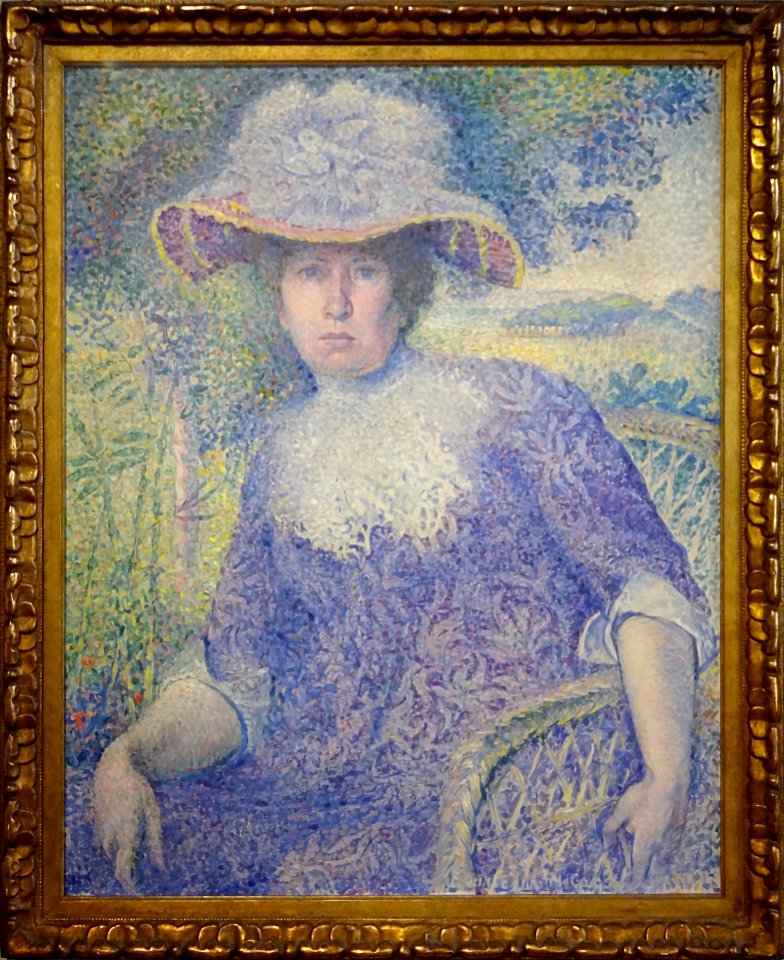 "Portrait de madame Cross", Henri-Edmond Cross. Musée de l…