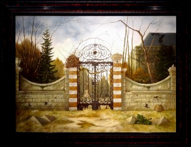 "La dame en blanc", Jean-Jacques Stenven, Douai, 20ème siè…