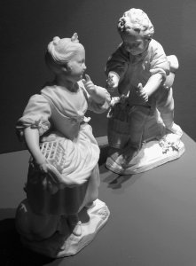 "La petite fille à la cage" (manufacture de porcelaine de …