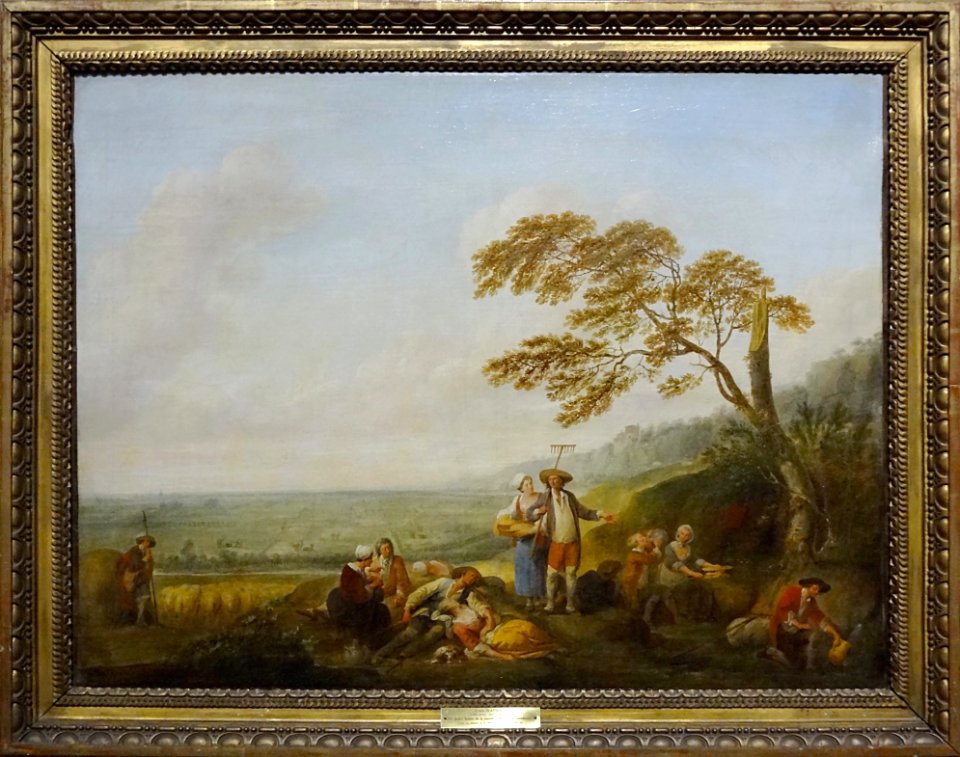 "Le midi" ou "Le repos et le dîner des ouvriers travaillan…