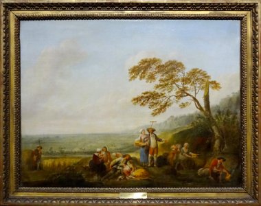 "Le midi" ou "Le repos et le dîner des ouvriers travaillan…