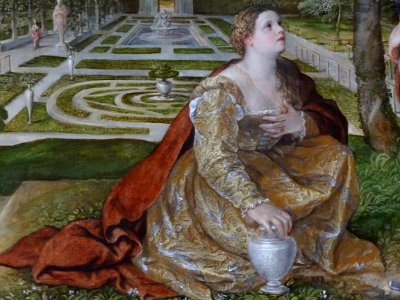 "Noli me tangere" (détail), Lambert Sustris, entre 1548 et…