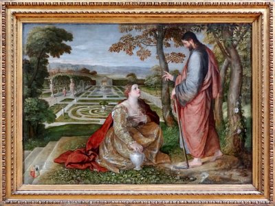 "Noli me tangere", Lambert Sustris, entre 1548 et 1560. Pa…