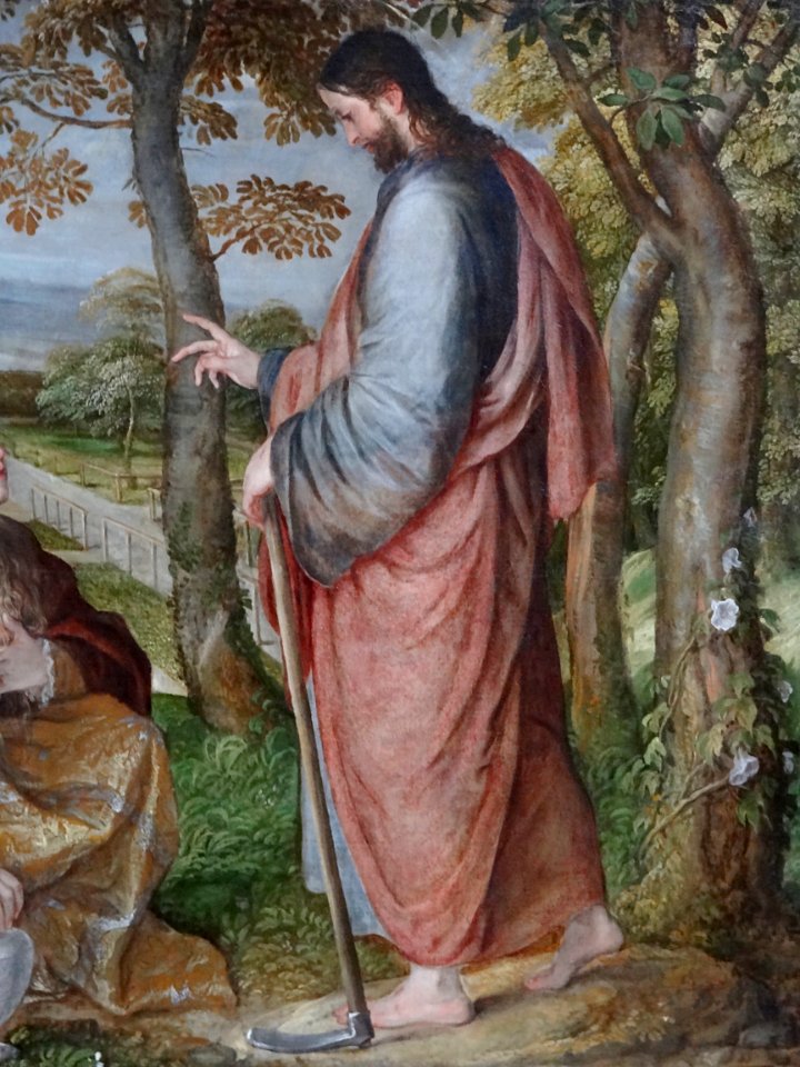 "Noli me tangere" (détail), Lambert Sustris, entre 1548 et…