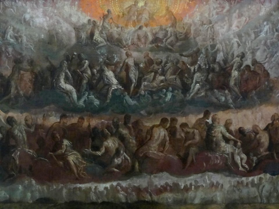 Esquisse pour “Le Paradis” (détail), Veronese, 1578. Palai…
