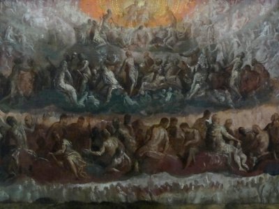 Esquisse pour “Le Paradis” (détail), Veronese, 1578. Palai…