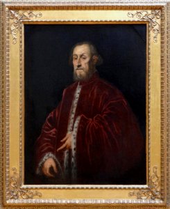 Portrait d’un sénateur vénitien, Tintoret, vers 1570-1580.…