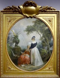 “La lecture”, Jean-Baptiste Hilair. Collections du musée d…