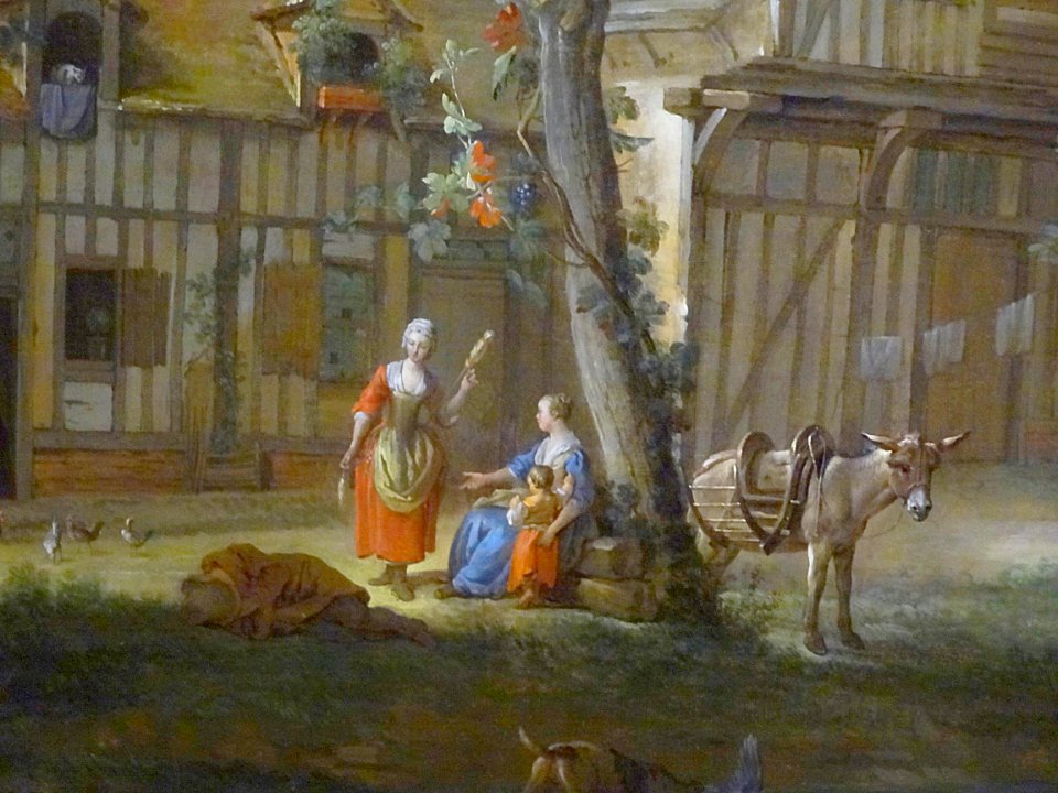 “La France” ou “L’agriculture” (détail), Jean-Baptiste Oud…