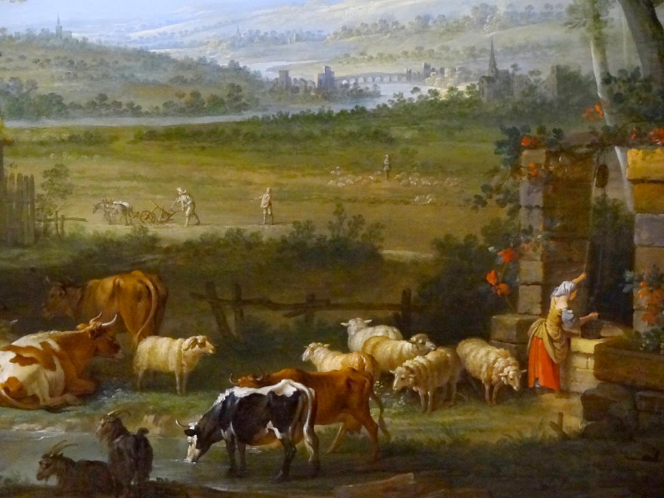 “La France” ou “L’agriculture” (détail), Jean-Baptiste Oud…