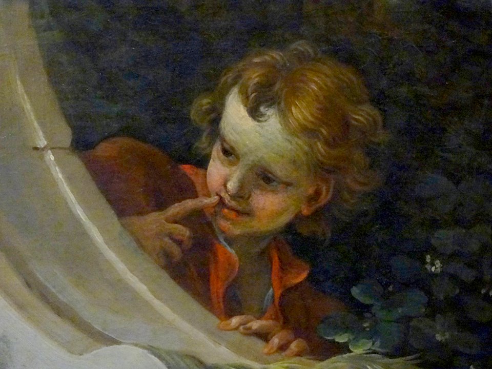 “Le pasteur galant” (détail), François Boucher. Paris, Arc…