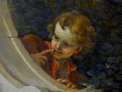 “Le pasteur galant” (détail), François Boucher. Paris, Arc…