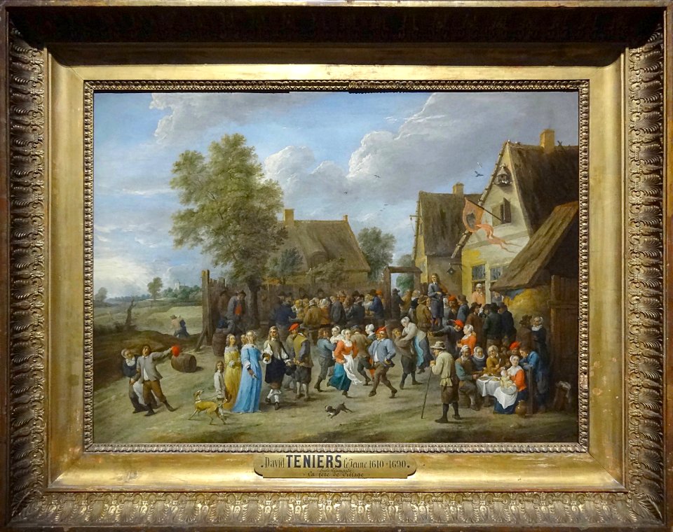 “Kermesse paysanne avec couple aristocratique”, David II T…
