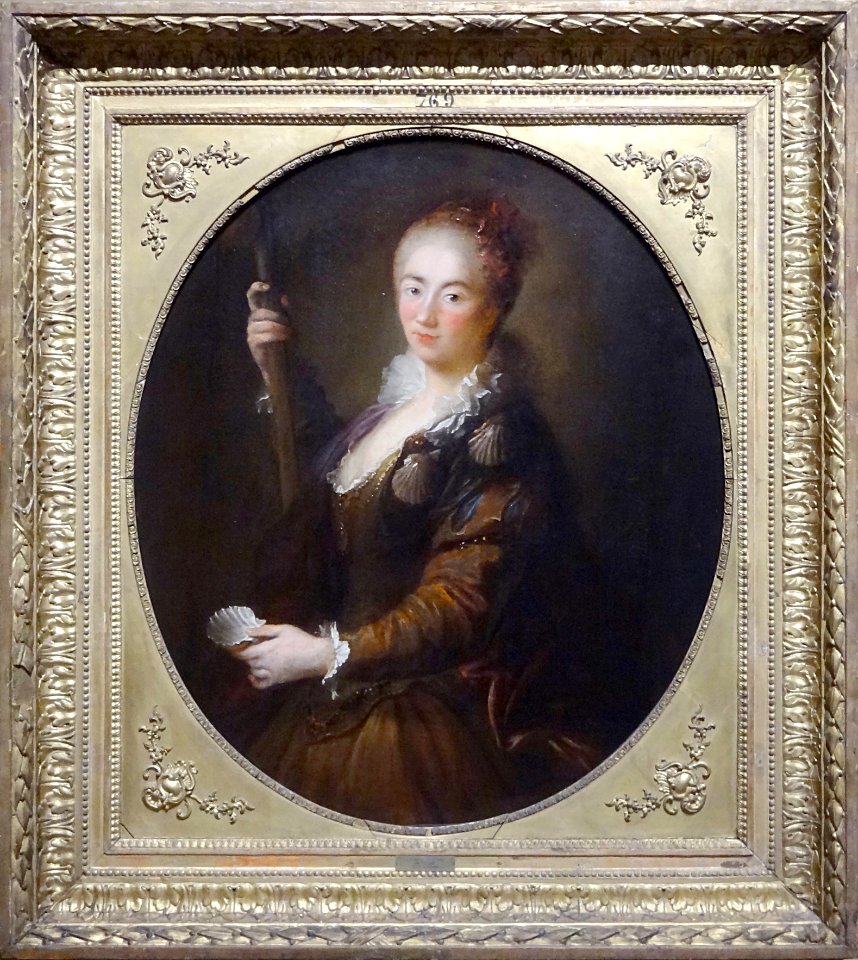 “Pèlerine à la coquille”, Alexis Grimou, 1729. Douai, musé…