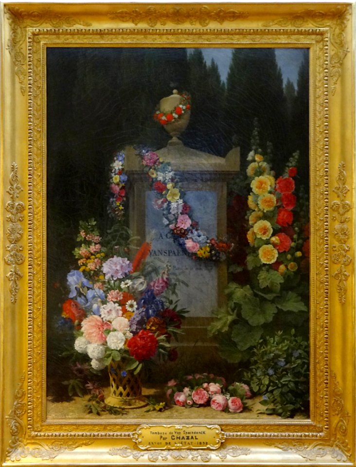 "Le tombeau de Gérard van Spaendonck", Antoine Chazal, 183…