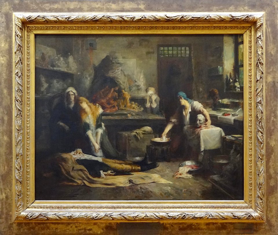 "Mort de Chalier", Louis-Albert Spriet. Musée de la Piscin…