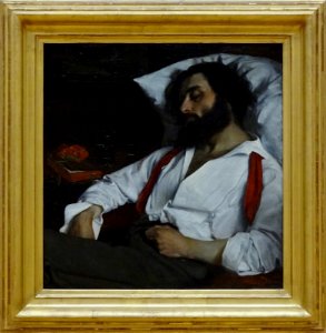 "L'homme endormi", Carolus-Duran, Salon de 1861. Palais de…