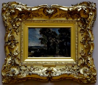 "Paysage", John Constable, 1817-1820. Palais des beaux-art…