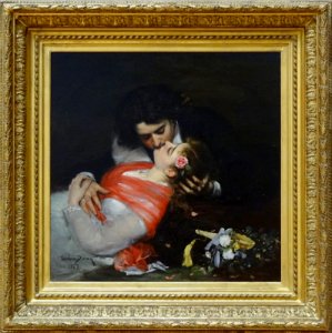 "Le baiser", Carolus-Duran, 1868. Palais des beaux-arts de…