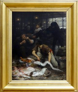 "La halle aux poissons, le matin", Victor Gabriel Gilbert,…