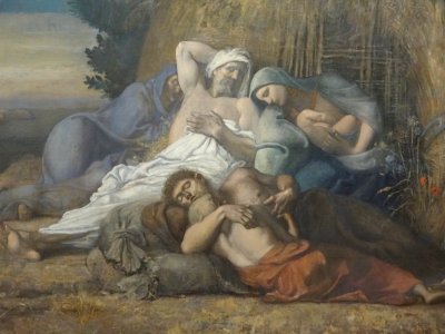"Le sommeil "(détail), Pierre Puvis de Chavannes, Salon de…