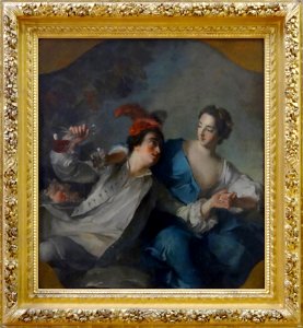 "Scène galante", Jean-Marc Nattier, 1737. Palais des beaux…