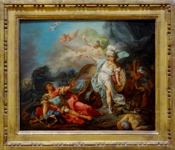 "Le combat de Minerve contre Mars" (esquisse), Jacques-Lou…