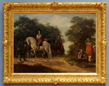 "Gentilhomme à la chasse", attribué à Govert Dircksz Camph…