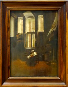 "Scène d'intérieur" ou "La leçon de lecture", Jacobus Vrel…